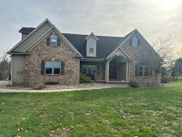 A completed Northeast Ohio home exterior project